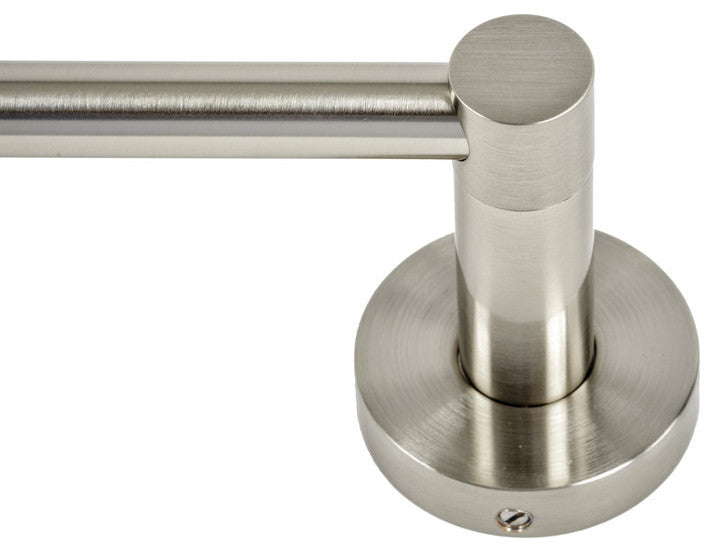 Italia Venezia Series 18" Towel Bar, Brushed Nickel