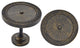 Large Agia Medallion Drapery Holdback, Burnt Gold, Set of 2