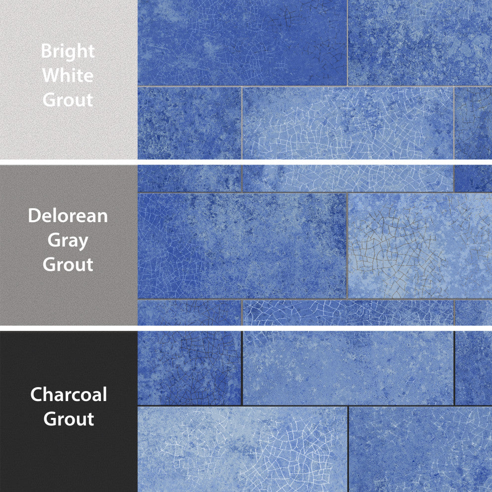 Myst Blue Lava Ceramic Wall Tile