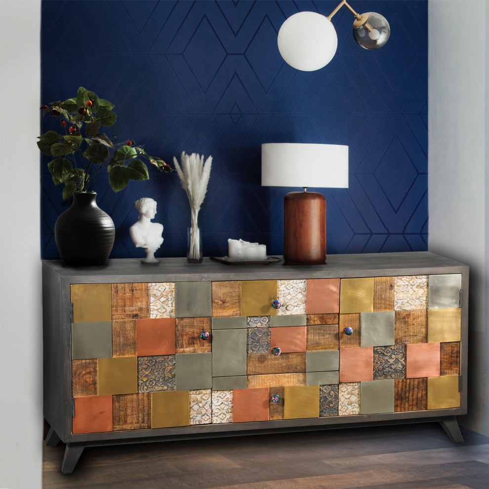 Picasso Mango Wood Buffet