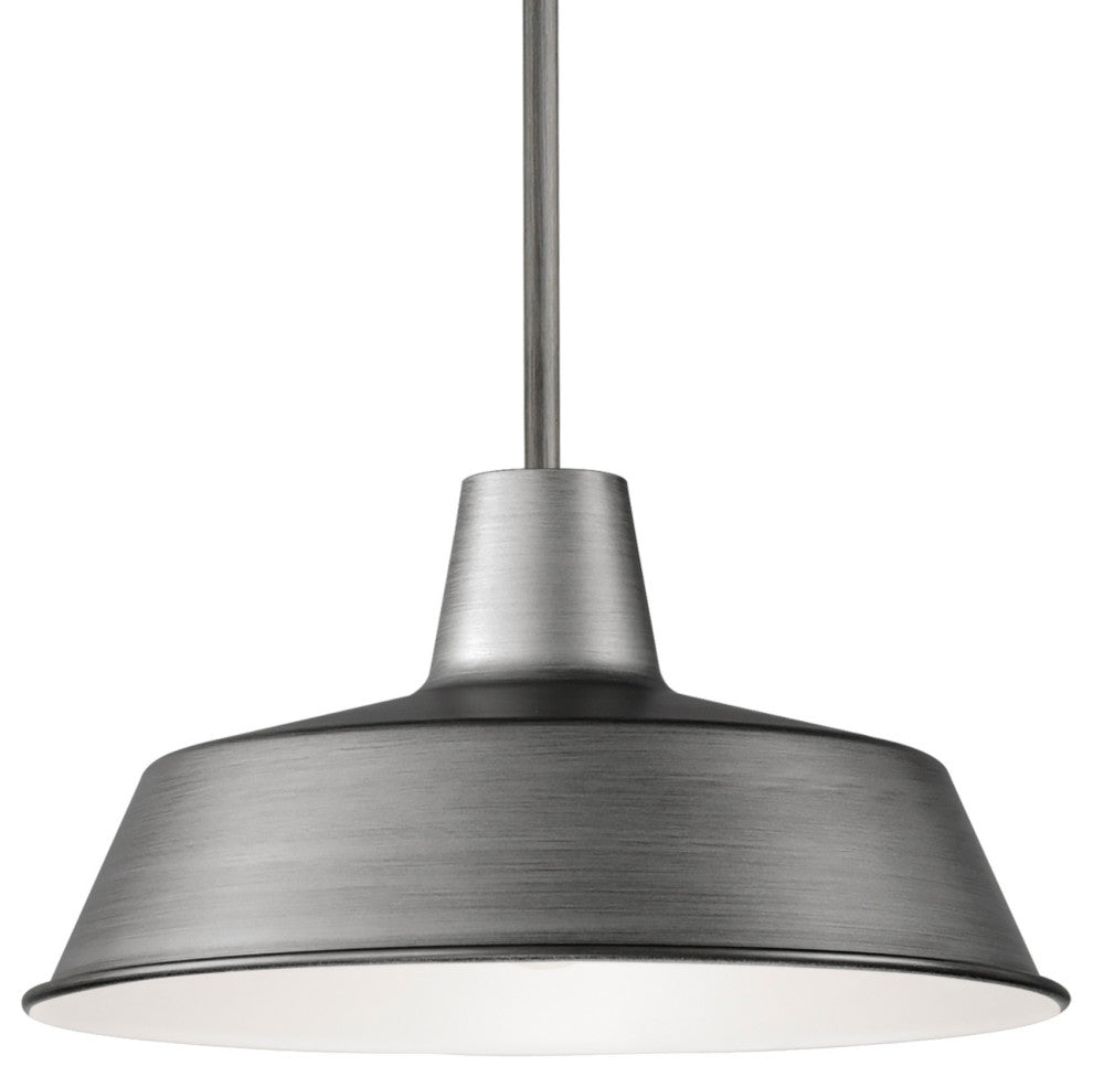 Maxim 35019 Pier M 14"W Pendant - Weathered Zinc