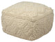 Textured Diamond Pouf