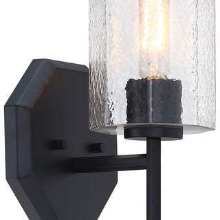 Designers Fountain D309M-WS Haven 15" Tall Wall Sconce - Matte Black