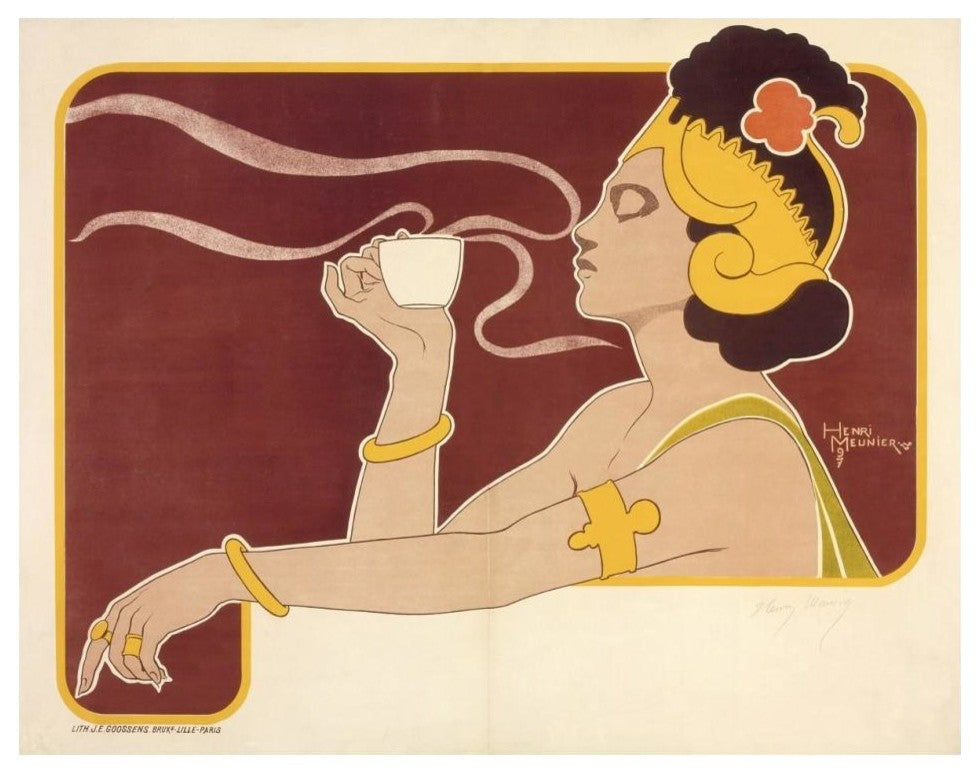 "Rajah" Digital Paper Print by Henri Georges Jean Isidore Meunier, 18"x14"