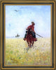 Ilia Efimovich Repin Watch Framed Premium Canvas Print, 21"x28"