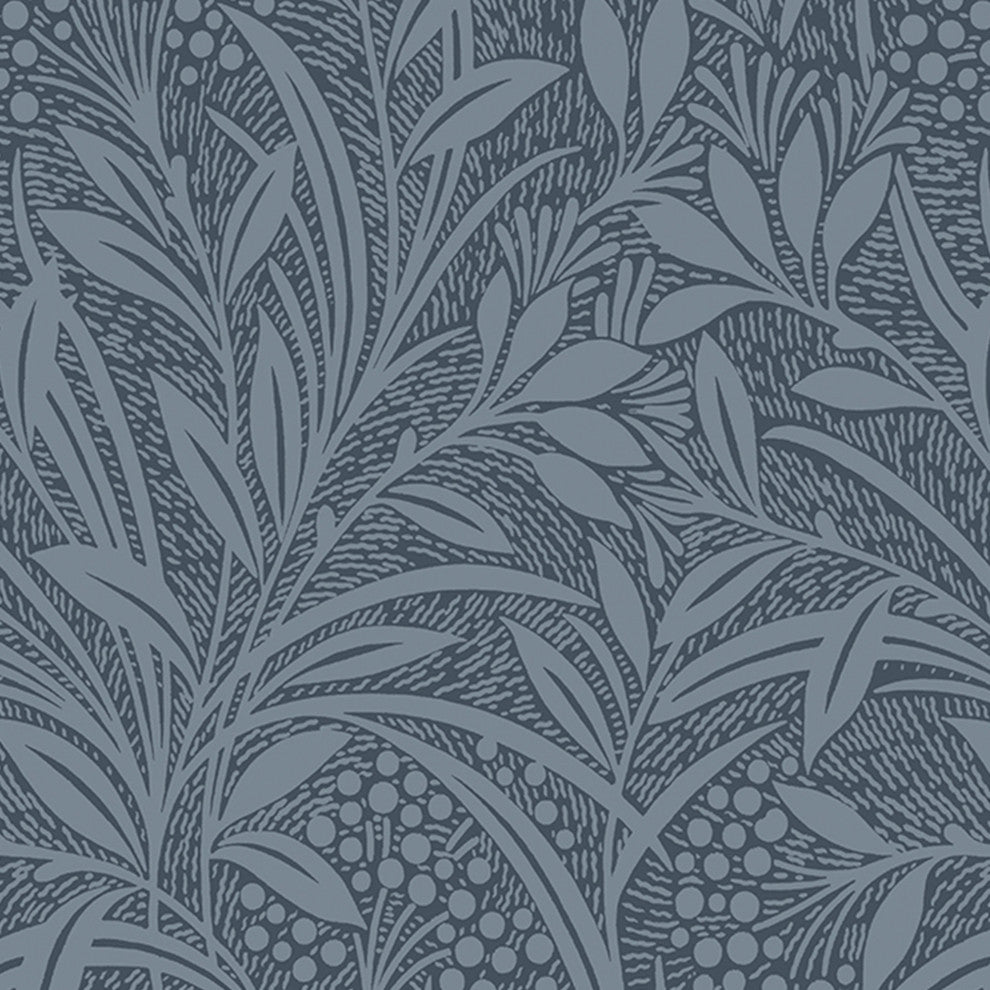 Laura Ashley Barley Wallpaper, Dusky Seaspray