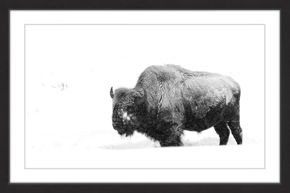 "Winter Coat" Framed Painting Print, 30x20