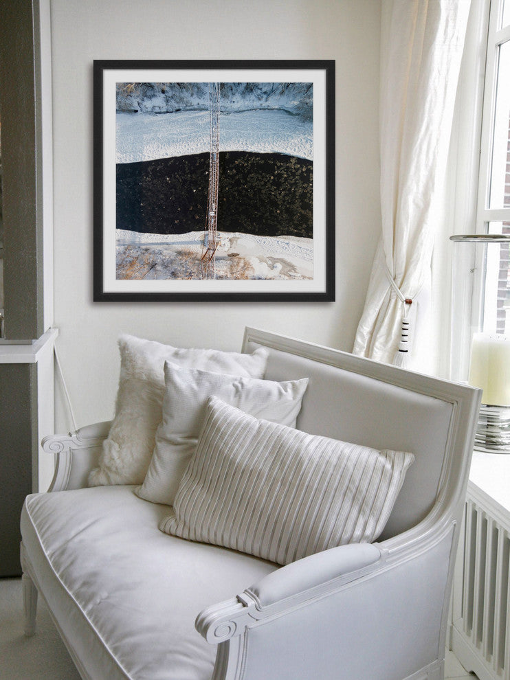"Hazardous Crossing" Framed Print by Karolis Janulis