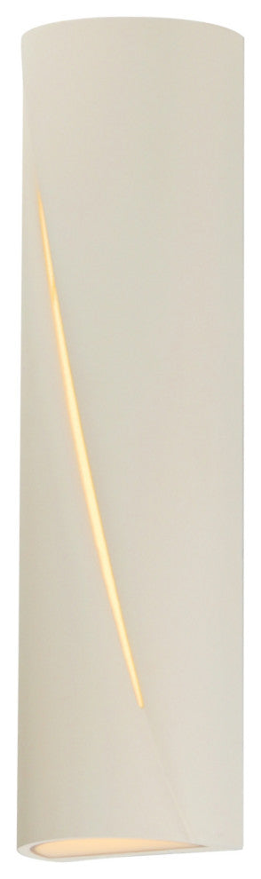 ET2 E14396 Puff 22" Tall LED Outdoor Wall Sconce - Chaulk White