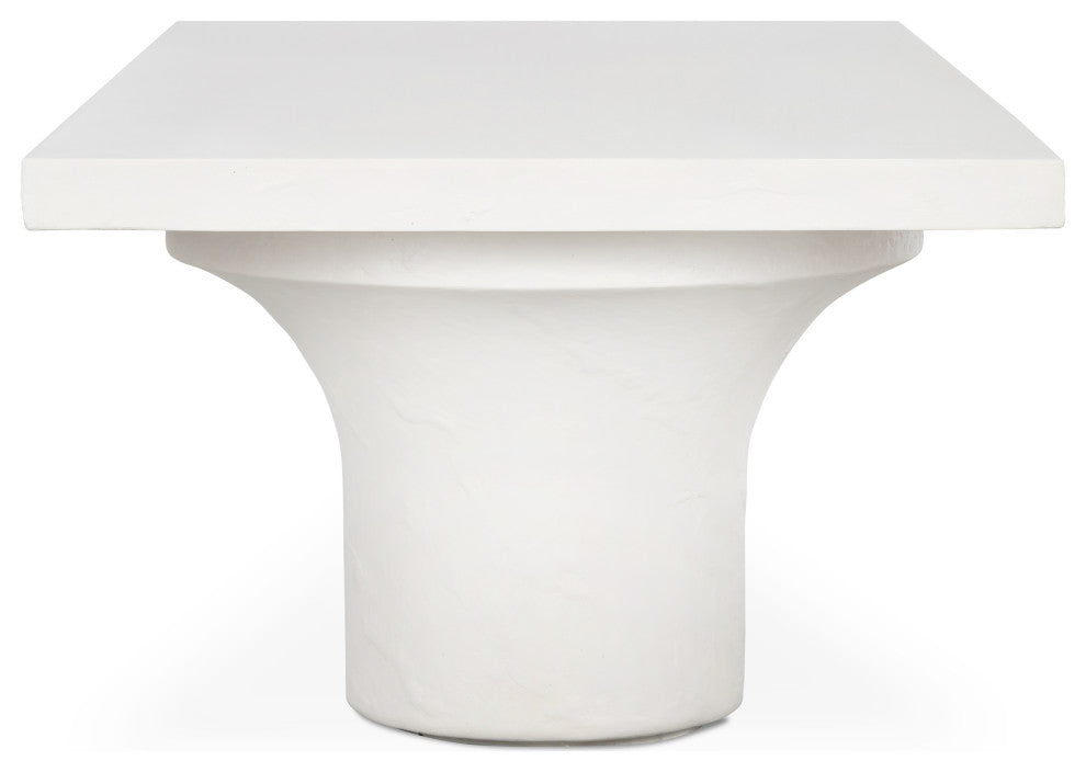 Parra Coffee Table-Plaster Molded Conc