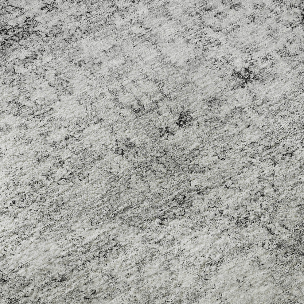 Premium Machine Washable Mayfield AMF651 Silver 9' x 12' Rug