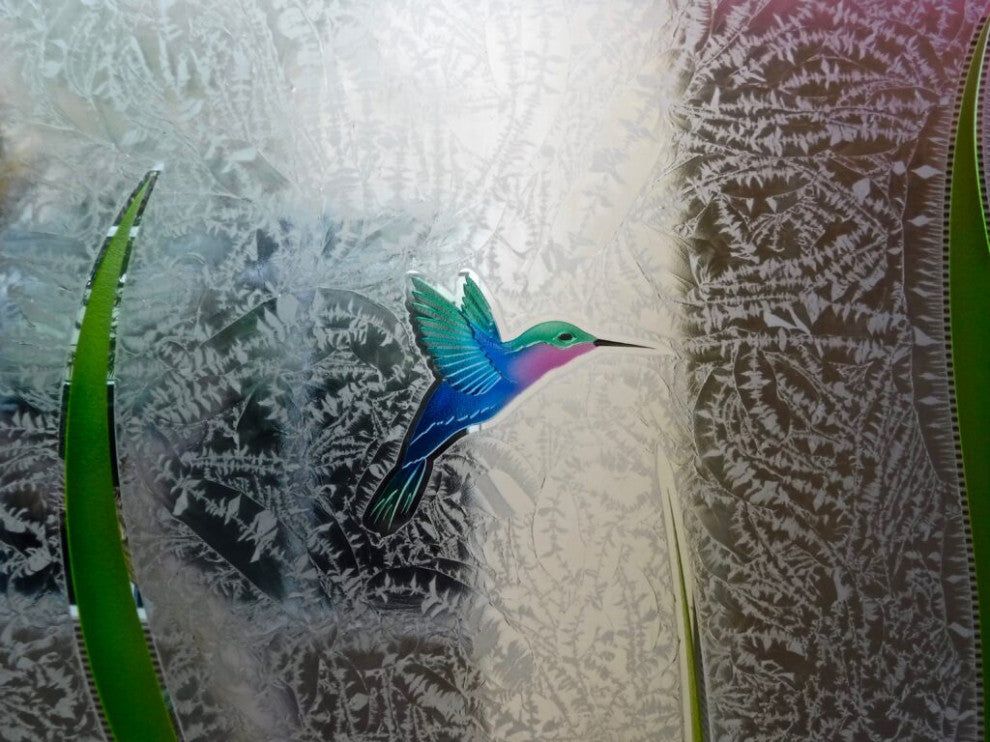 Interior Prehung Door or Interior Slab Door - Iris Hummingbird - Primed -...