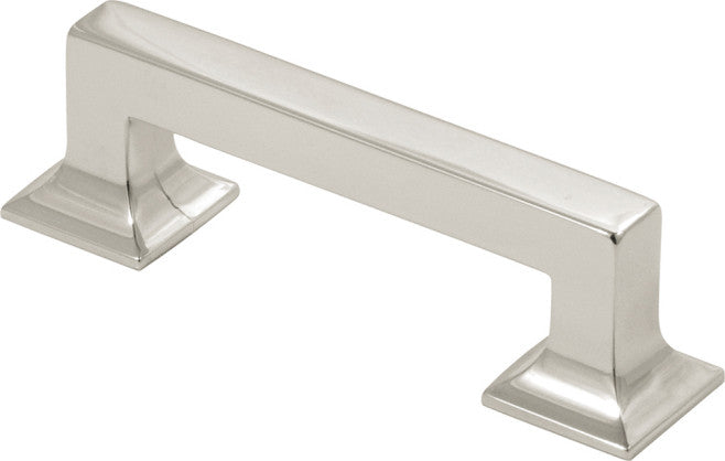 Belwith Hickory 3 " Studio Collection Bright Nickel Cabinet Pull P3010-14