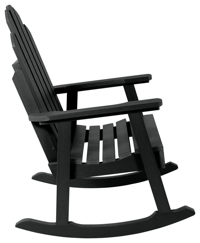 Classic Westport Garden Rocking Chair, Black