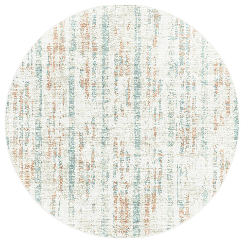 Dalyn Winslow WL6 Pearl 8'x8' Round Rug
