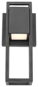Supreme 10W LED Small Wall Lantern, Matte Black Finish