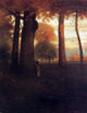 George Inness Sunset Golden Glow Wall Decal