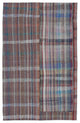Rug N Carpet - Handmade Turkish 6' 3'' x 9' 10'' Rustic Patchwork Kilim Rug