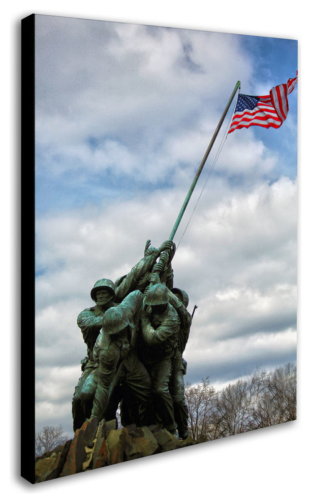 'Marine Corps Memorial 2' Canvas Art by CATeyes