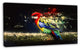 Colorful Parrot on Branch, Animal Canvas Wall Art, 32"x16"