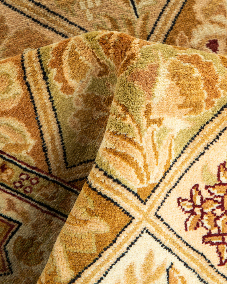 Mogul, One-of-a-Kind Hand-Knotted Area Rug Brown, 2' 7 x 4' 2
