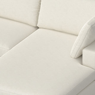 Charlie Right-Facing Sectional in Tightly Woven Performance Fabric