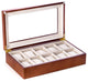 US Army Seal Brown Wood 10 Watch Case