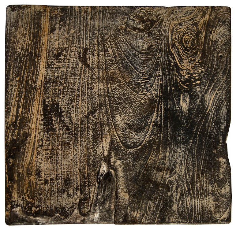 Black Wash Stool, Square