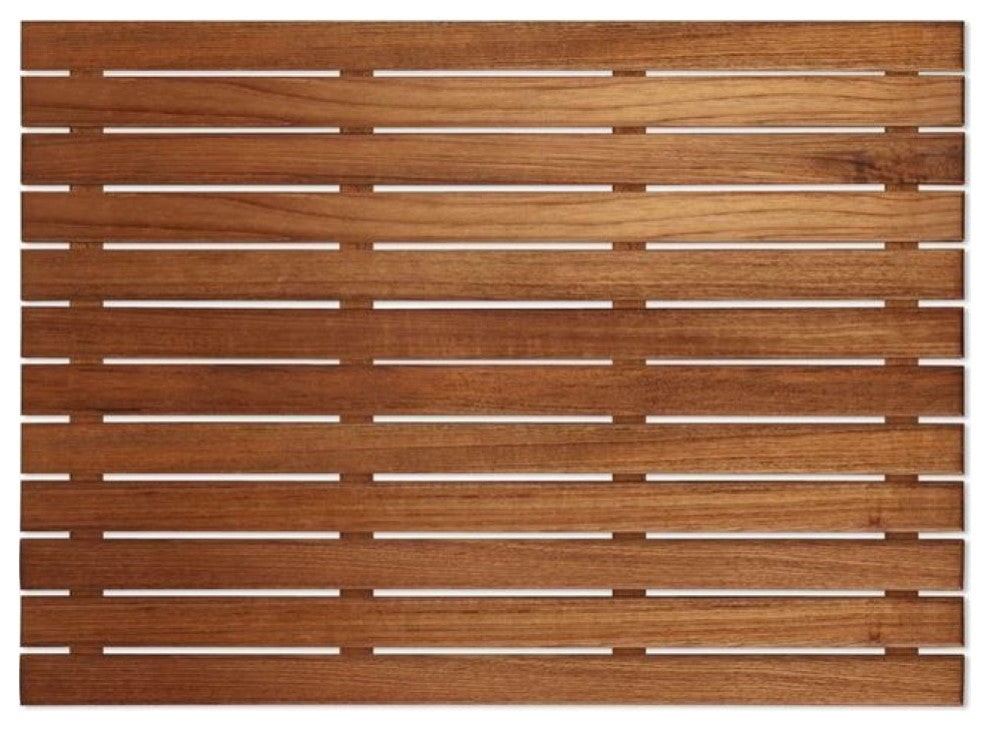 25" Premium Teak Shower Bath Mat