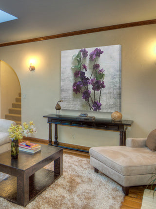 "Purple Garden 2" Print on Canvas by Irena Orlov