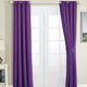 Serenta Black Out Curtains 4 Piece Sets, Imperial Purple, 54" X 63"
