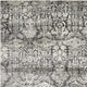 HomeRoots 8'x11' Grey Machine Woven Traditional Indoor Area Rug