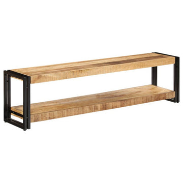 vidaXL TV Stand Sideboard TV Console Media Unit Stereo Cabinet Solid Mango Wood