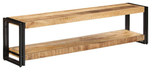 vidaXL TV Stand Sideboard TV Console Media Unit Stereo Cabinet Solid Mango Wood