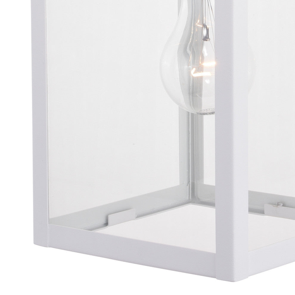 Vaxcel Lighting T0554 Medinah 17" Tall Outdoor Wall Sconce - Textured White