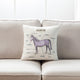 Farmhouse Animals Throw Pillow, Set of 2, Horse