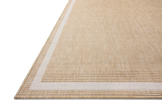Loloi Easton Wheat / Ivory 18" x 18" Sample Rug