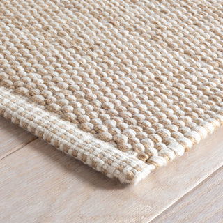 Dash & Albert Pebble Natural Handwoven Performance Rug, Natural, 2'6" x 8'