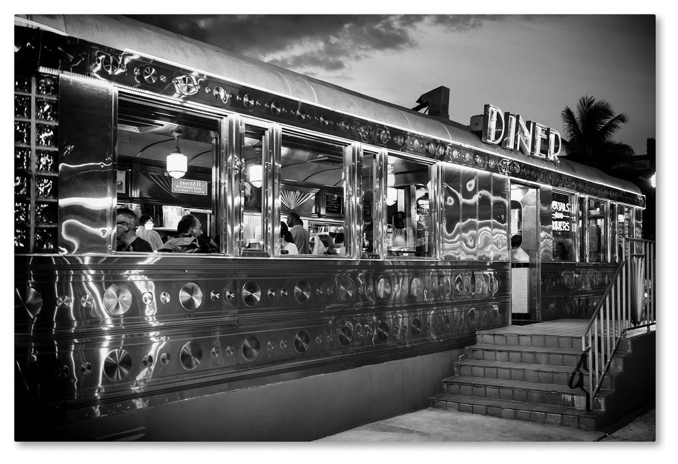 Philippe Hugonnard 'US Diner' Canvas Art, 30x47