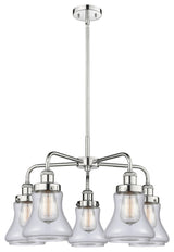 Innovations Bellmont 5 24" Chandelier Polished Chrome