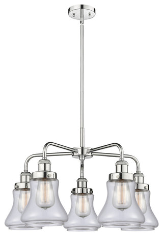 Innovations Bellmont 5 24" Chandelier Polished Chrome