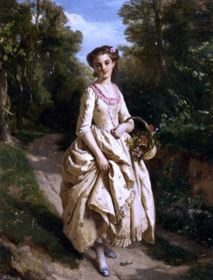 Henri-Guillaume Schlesinger An Afternoon Stroll Wall Decal