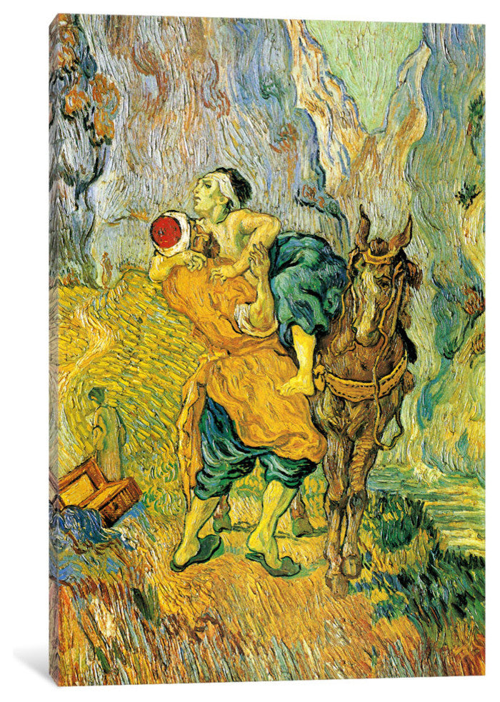 "The Good Samaritan" Wrapped Canvas Art Print, 40x26x1.5