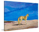 "Lonesome" Painting Print on Wrapped Canvas, 18"x12"