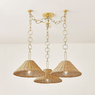 Mitzi Dalia Chandelier Aged Brass