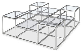 Laguna Coffee Table, Silver