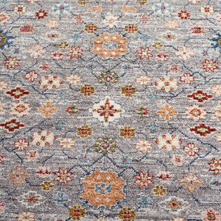 Safavieh Lauren Ralph Lauren Collection LRL1402 Rug, Grey/ Blue/Rust, 10'x13'2"
