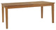Natural Marina Extendable Outdoor Patio Teak Dining Table