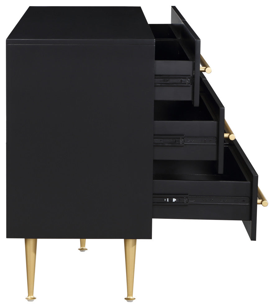 Marisol Dresser, Rich Black Finish