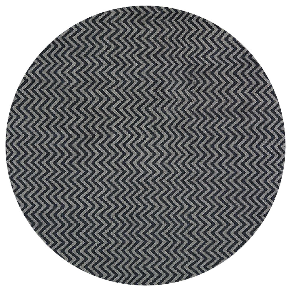 Ahgly Company Indoor Round Mid-Century Modern Area Rugs, 6' Round